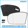 Для Mercedes Benz W203 W211 2000 2001 2002 2003-2006 Зеркало заднего вида боковое с подогревом прозрачное стекло линза 2038100121 2038101021
