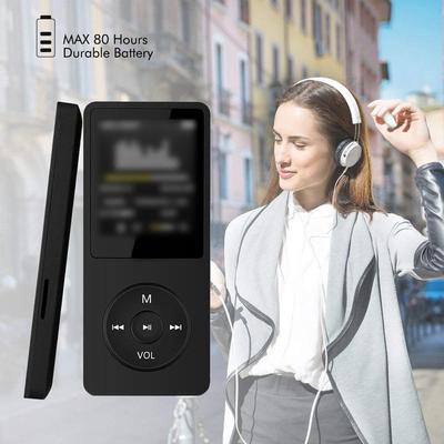 Портативный MP3-плеер с ЖК-экраном, встроенным микрофоном, FM-радио, видео, Hifi, MP4-плеер, фильмы, электронные книги, музыкальные плееры, дропшиппинг