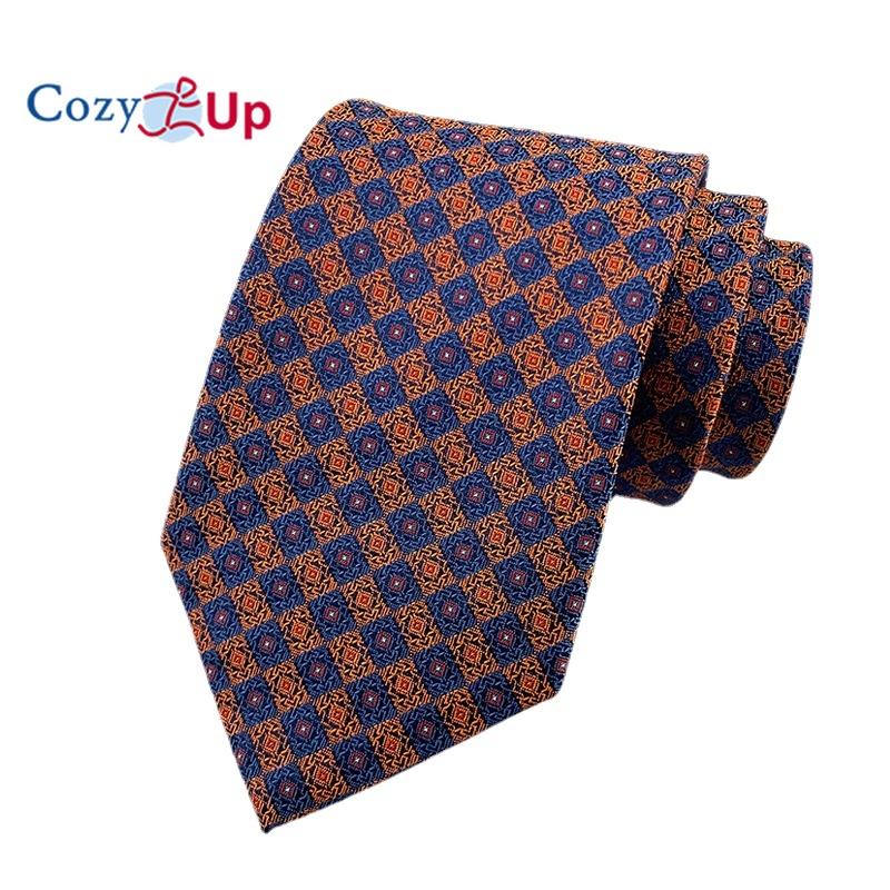 3,15 дюйма(8 см) Модный мужской галстук в клетку с узором PaisleyTies для свадьбы