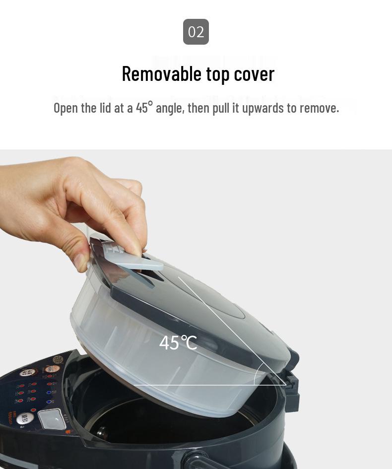 Чайник электрический Jinx 7-ступенчатый с изоляцией из нержавеющей стали и подогреватель для детских бутылочек - Подогреватель молока с постоянной температурой для приготовления молочной смеси