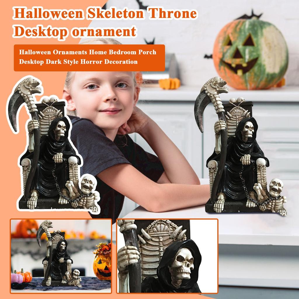 Halloween Ornaments Home Bedroom Porch Desktop Dark Style Horror Decoration