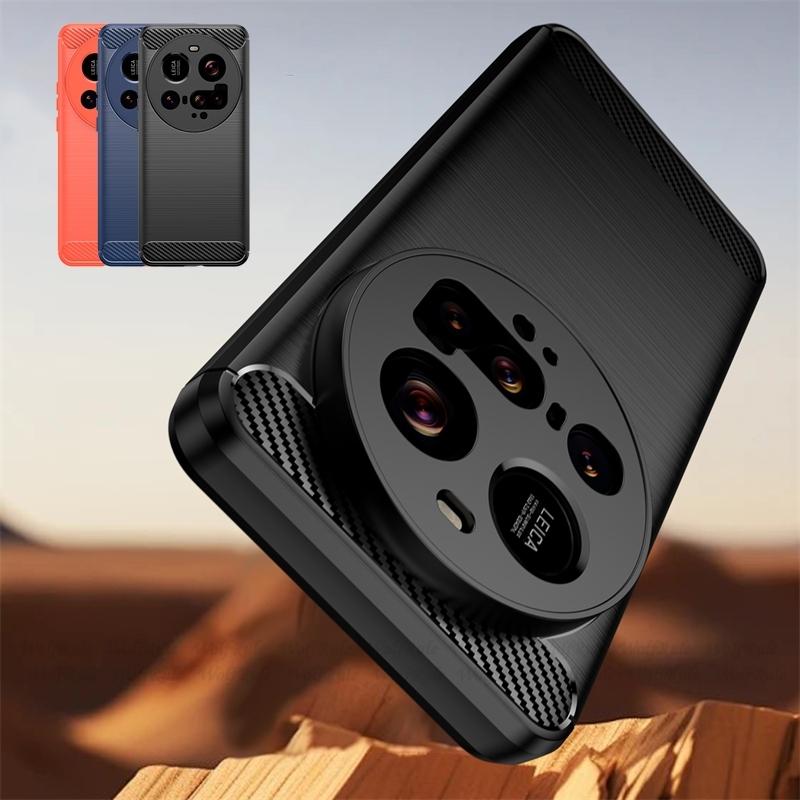 Чехол для Xiaomi 15 Ultra Чехол для Xiaomi Mi 15 Ultra Capas Ударопрочный чехол из углеродного волокна Мягкий чехол TPU для Mi 15 Xiaomi15 Ultra Fundas