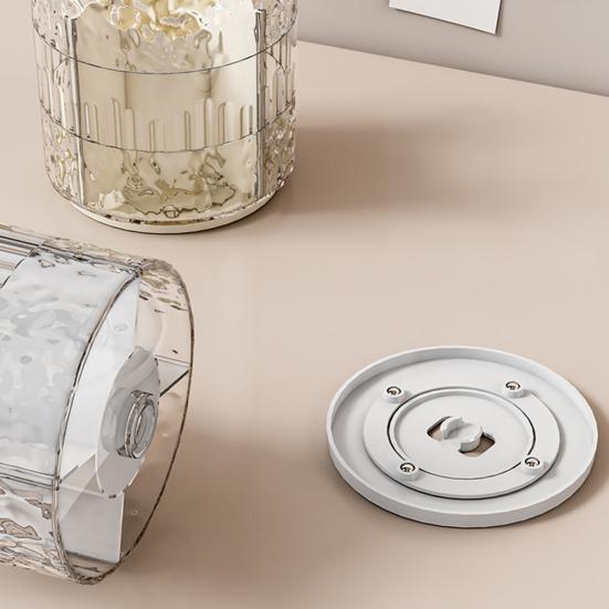 Подставка для ручек Съемный вращающийся на 360 градусов дизайн Большая вместимость Контейнер для кистей для макияжа Вращающаяся подставка для ручек