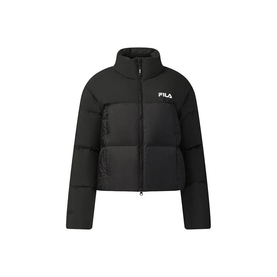 Fila Оригинальная RGB Красочная Мода Классическая Простая Ретро Личность Трендовая Повседневная Универсальная Теплая Удобная Водонепроницаемая Пуховая Куртка F11W549902FBK