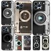 Ретро-камера Винтажный чехол Для Xiaomi 15T 14T 13T Pro 14 15 17 Ultra Чехол Для POCO F8 Ultra F7 F6 F5 X5 X6 X7 Pro