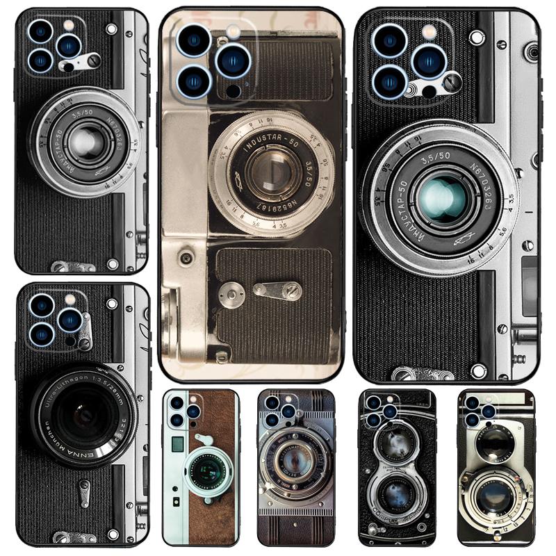 Ретро-камера Винтажный чехол Для Xiaomi 15T 14T 13T Pro 14 15 17 Ultra Чехол Для POCO F8 Ultra F7 F6 F5 X5 X6 X7 Pro
