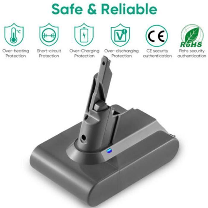 Аккумулятор AXILIEF 21.6V 4.0Ah для пылесоса Dyson V7 Animal HEPA