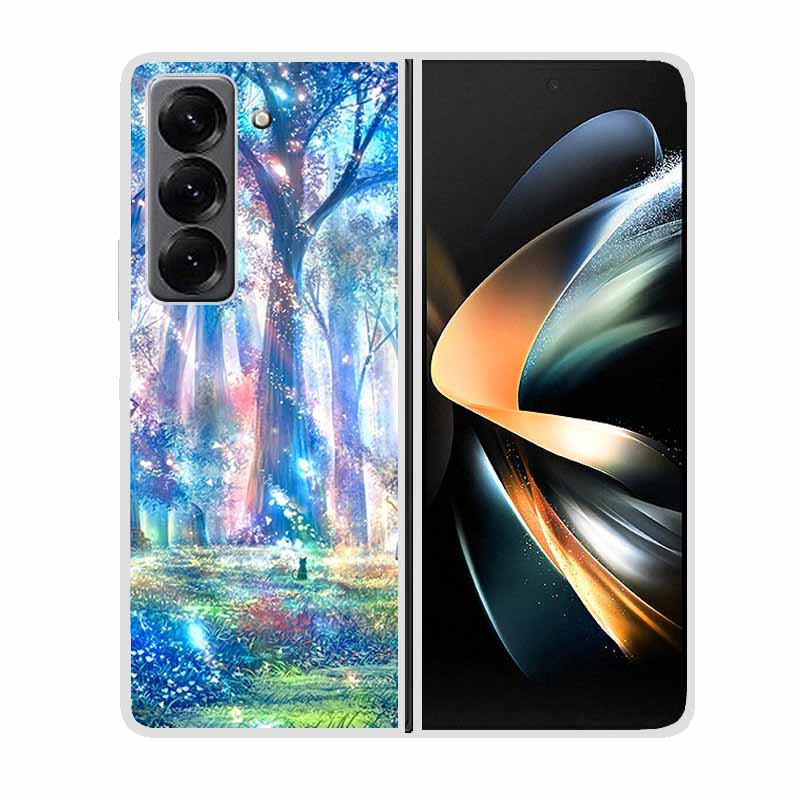For Samsung Galaxy Z Fold Special 5G Fashion Cases Clear Hard PC Back Cover For Galaxy Z Fold Special SM-F958N Transparent Cover
