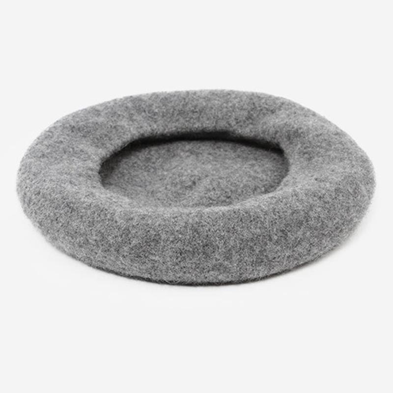 Женский шерстяной берет, цвета в ассортименте