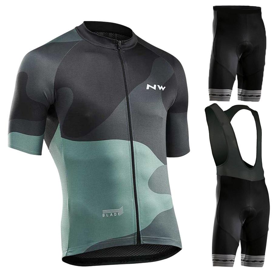 New NW Cycling Suit Men's Summer Mountain Road Racing Suit Breathable Outdoor Riding Equipment