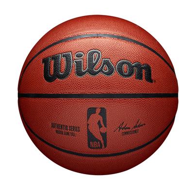 Wilson NBA AUTHENTIC Баскетбольный мяч WTB7100XB07 Для зала Размер 7/24,5 см Диаметр Коричневый