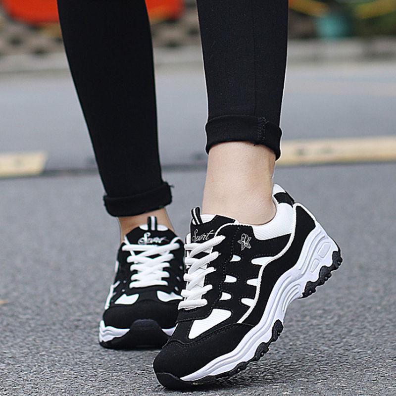 Stylish Women Fashion Sports Casual Running Shoes With Premium Quality Suede Upper