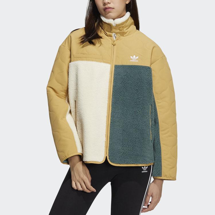 adidas Пуховик Originals Зимний Женский Золотой HE6586