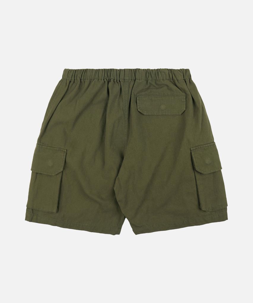FRIZMWORKS Canvas Multi Pocket Shorts _ Olive