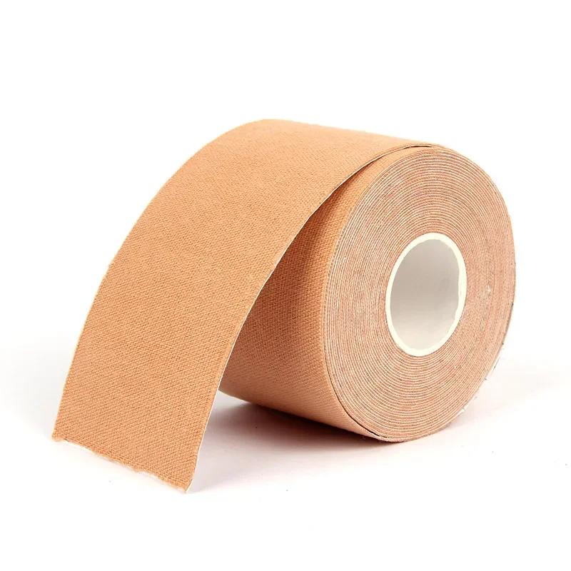 Кинезиологическая лента, мышечный бинт, спортивный хлопковый эластичный клейкий пластырь, лента для снятия боли в мышцах колена, наклейки для снятия боли, бесплатная доставка