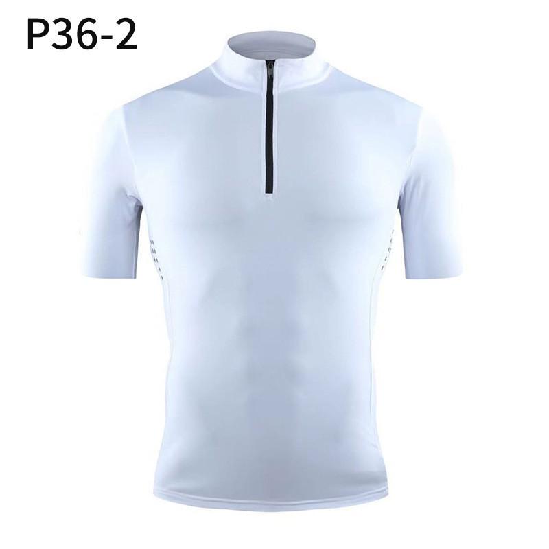 Mens Long Sleeve Workout Tops Men Women Quick Dry Stretch Zip Stand Collar Gym Shirts Running Training Private Trainer