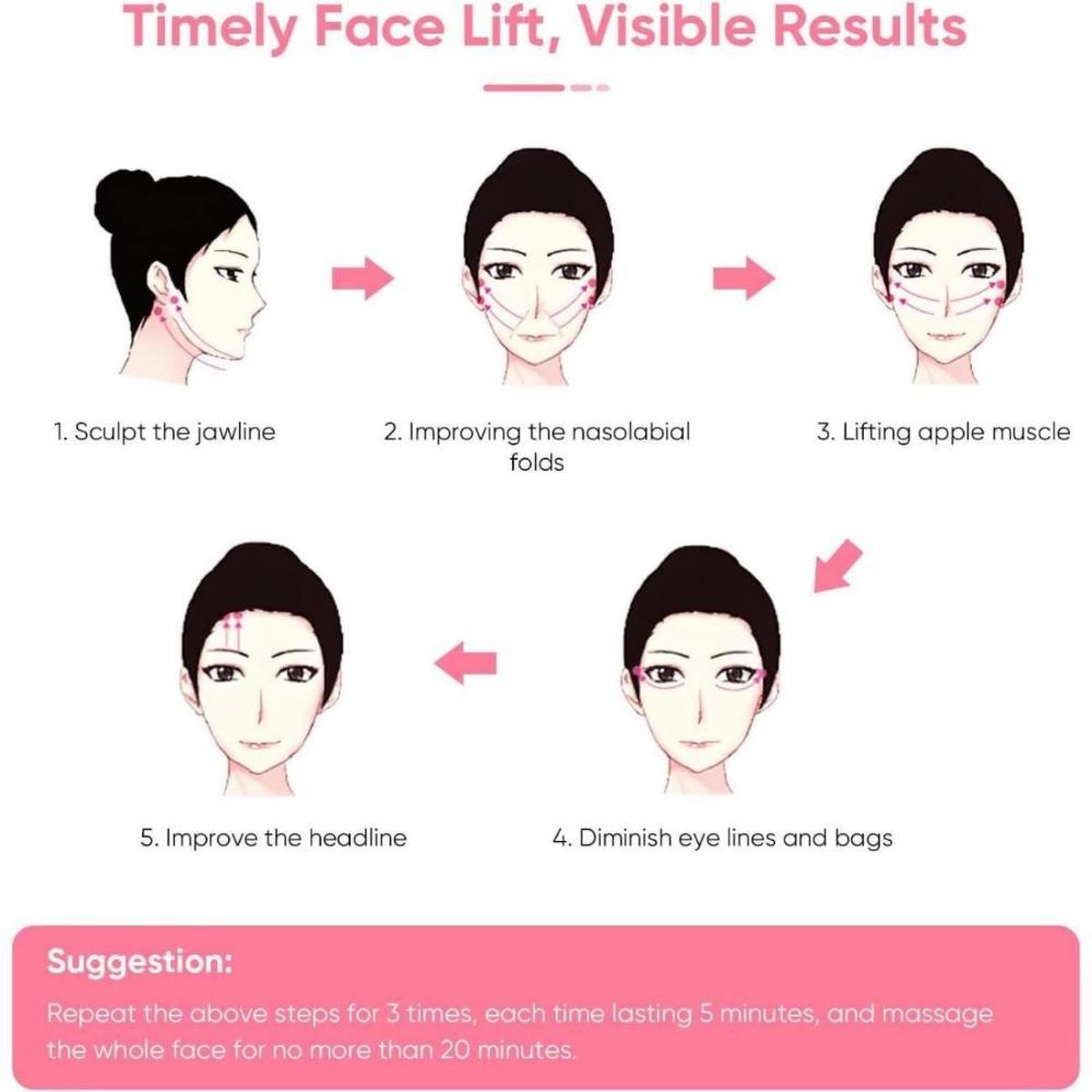 Micro Current Facial Device USB Rechargeable Facial Massager/facial Shaping Tool/facial Lifting Device