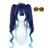 VTuber Hololive Nijisanji Cosplay Halloween Wig [Milky Time] (Amamiya Kokoro, Twintails)