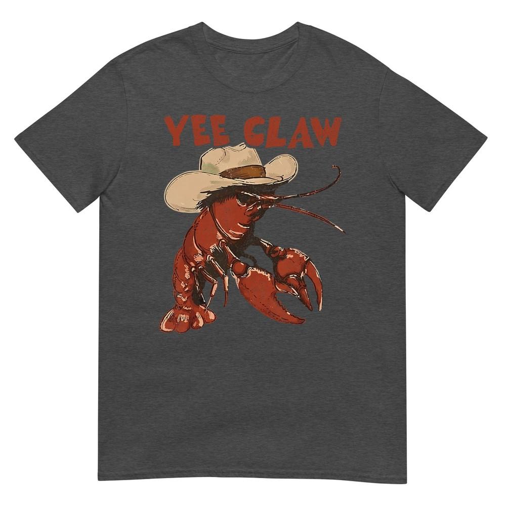 Yee Claw Funny Vintage Crawfish Boil Cajun Seafood Festival TShirt