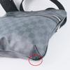 LOUIS VUITTON Tomas Shoulder Bag N58028 black/gray Damier Grafitto Canvas unisex Used