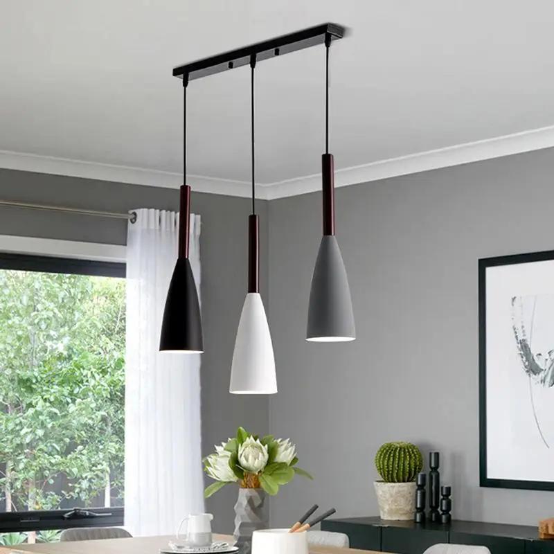 Nordic Minimalist Pendant Light Modern Hanging Lamp Dining Table Kitchen Island Lighting Fixture Dining Room Hoom Decoration