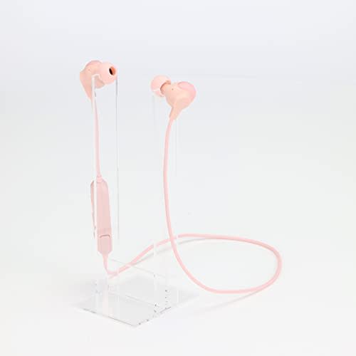 JVC Kenwood HA-FX28W-P Bluetooth Wireless Earphones, Water-Resistant, Pink