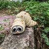 Ручная работа Садовый червяк Украшение Забавная фигурка животного Наружная статуэтка гусеницы Праздничное украшение
