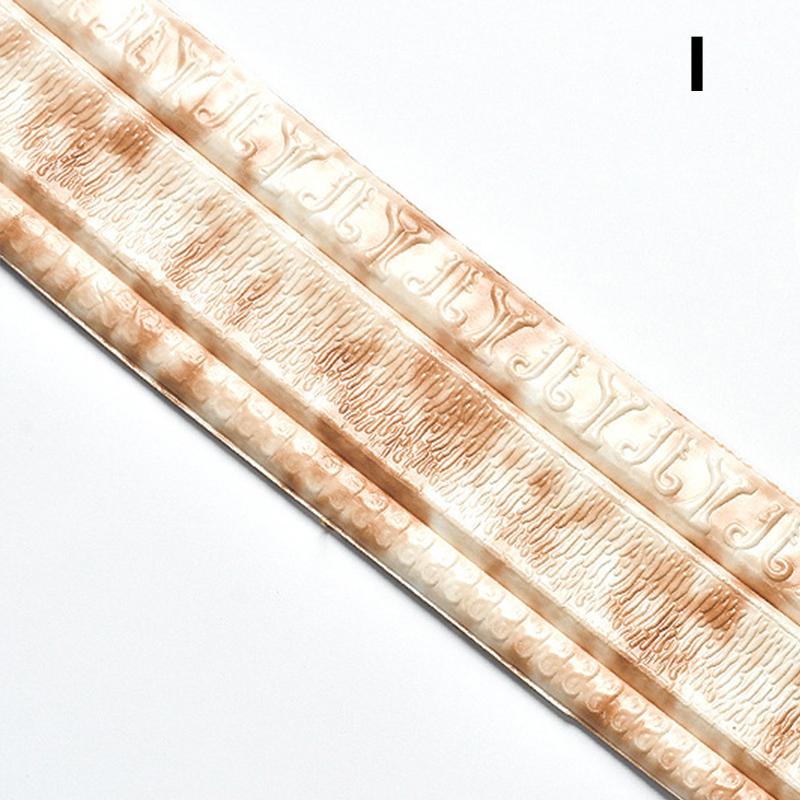 3D Home Decoration Anti-collision Baseboard Waterproof Self-adhesive Waist Line Strip Wall Sticker