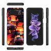 Крутой чехол-спортивный автомобиль для Samsung Galaxy Z Flip4 Flip3 5G Жесткий ПК-чехол для мобильного телефона Z Flip 4 3 Черный Coque Zflip4 Zflip3 Чехол