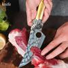 Острый нож ручной ковки, кухонный нож для разделки мяса, нож для разделки рыбы, нож для обвалки мяса, разделочный нож, нож для чистки, многоцелевой нож