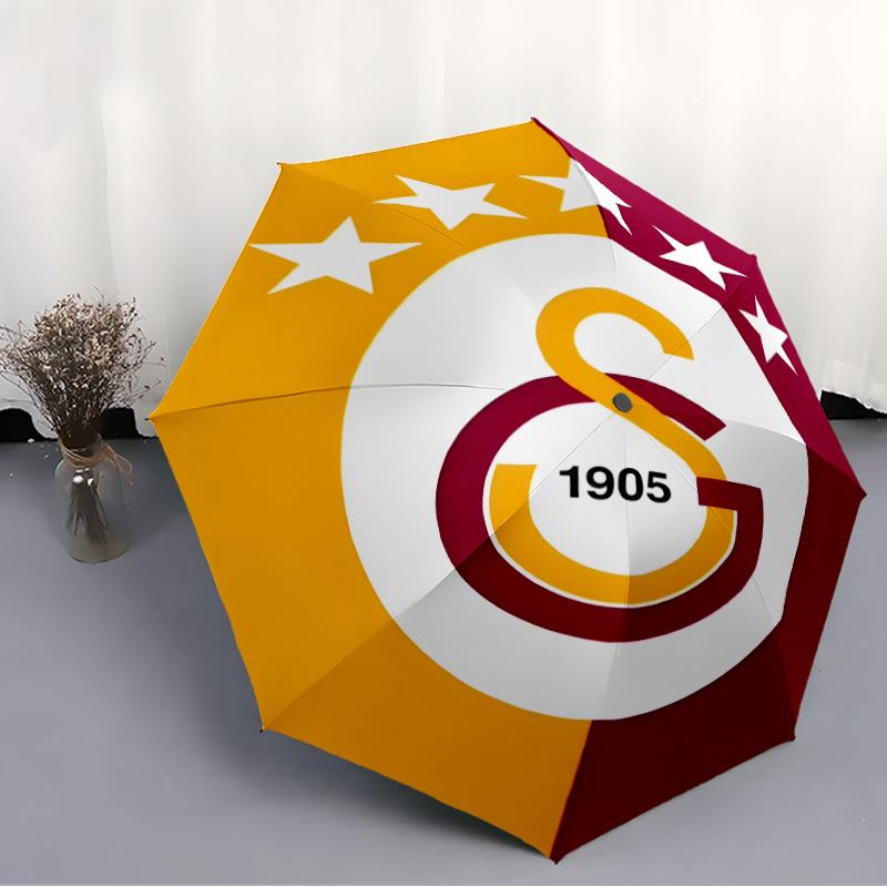 1pc GS Umbrella, Sun Protection, And UV Shielding. It Has Eight Sturdy Ribs for Outdoor Use And Perfect As a Holiday Gift