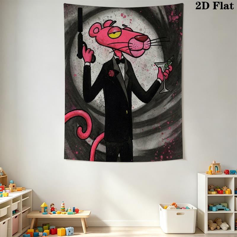 Pink leopard print Pattern Home Decor Tapestry, Wall Hanging, Decorative RV Wall Cloth.ZGT0914172