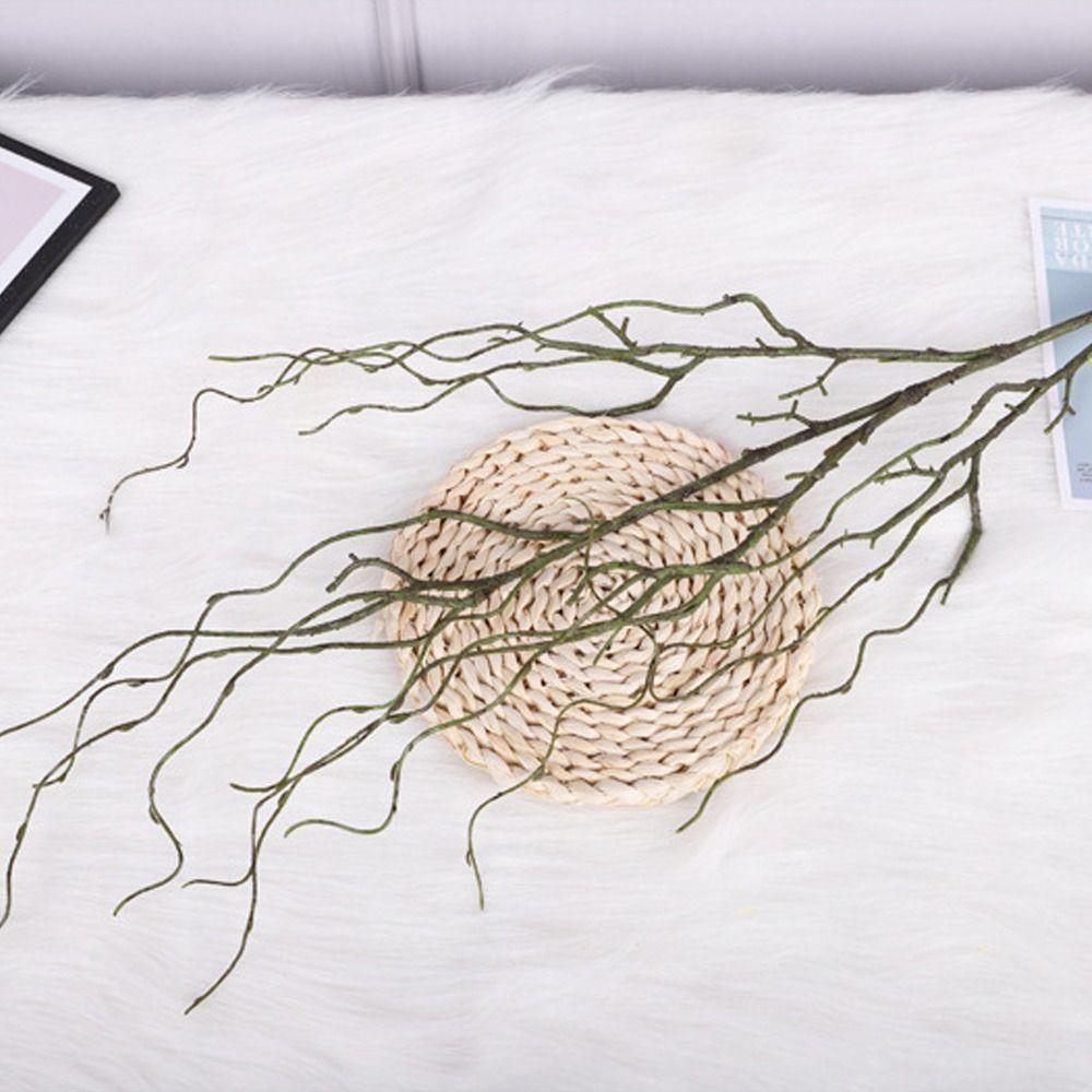 Роскошная искусственная ива сухостой пластиковое искусственное растение имитация ветки дерева декор для гостиной