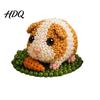 3D Набор с бусинами Животные DIY Набор Милая Лягушка Альпака Морская свинка Набор для поделок Домашний декор Фигурка из бусин Изготовление поделок для начинающих Взрослых Проект для снятия стресса Комната