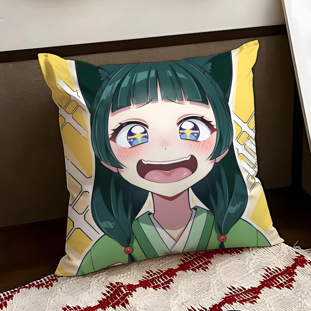 The AApothecary Diaries Anime Cushion Cover Reversible Soft Durable Pillow Cover Home  Car MultiScene Use for Daily Comfort