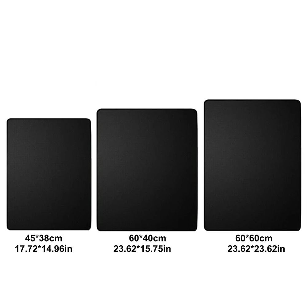 Oilproof Fireplaces Protective Mat High Temperature Resistant Barbecue Pad Outdoor BBQ