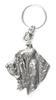 Basset Hound I - Silver-plated Dog Pendant, Handbag Decoration, Backpack Pendant by Art-Dog Brand