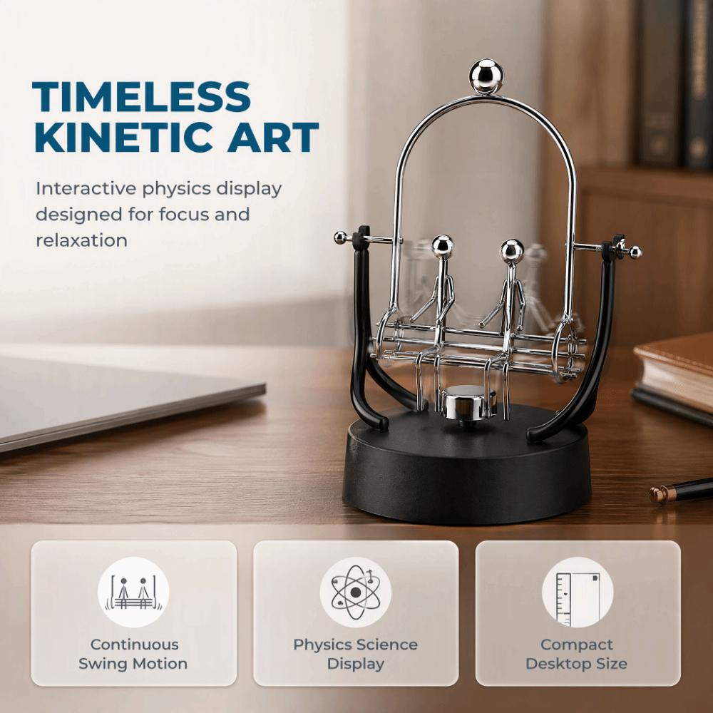 Electronic Swing Craft Perpetual Motion Device Desk Art Decoration Home Art Display