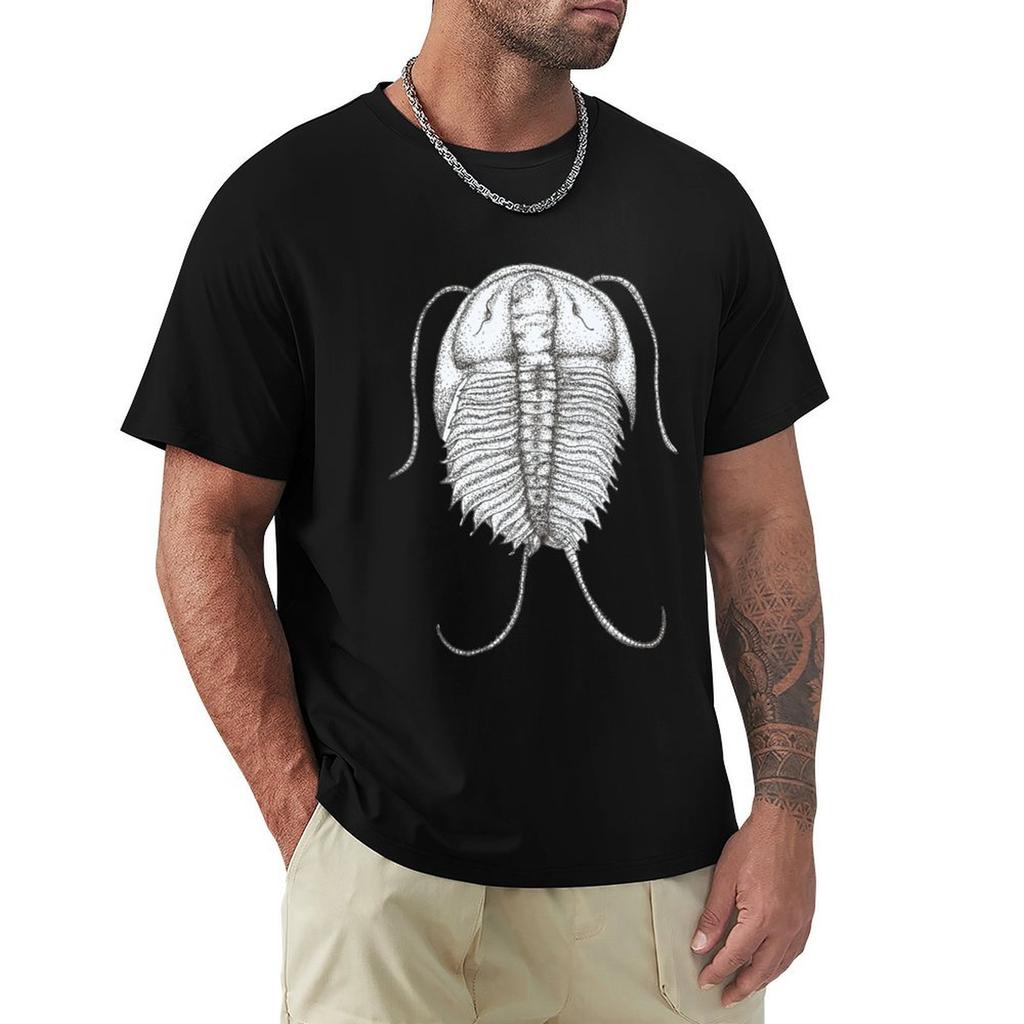 Pointillism Trilobite TShirt Holiday Vacation Tee Shirt