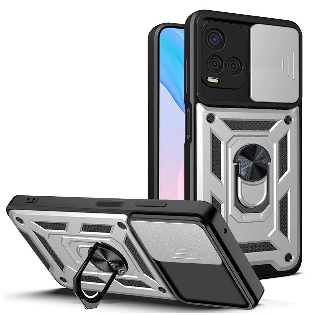Slide Camera Shockproof Armor Case For For VIVO V21 V23 V21E V23E Y21 Y33 Y31 Y33S Y51 Y91 Y20 Y20S Y21S Coque Funda Case