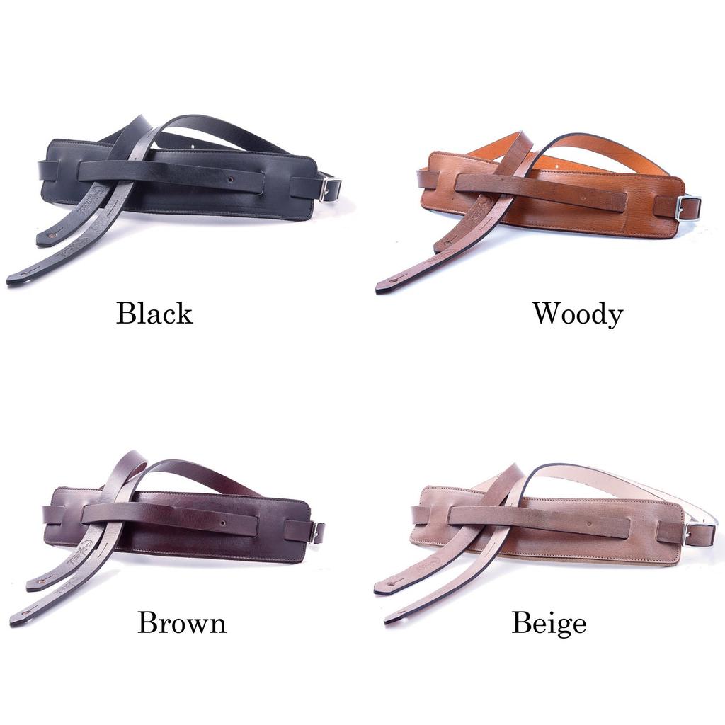 STRAPS Strap Width Length SLIM Black RightOn! Guitar/Bass 2.5cm, 124~151cm