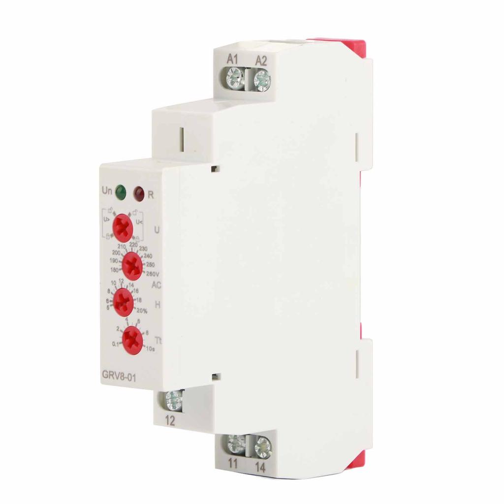 GRV8‑01 Single Phase Voltage Control Monitoring Relay Over Voltage Protection (#1)