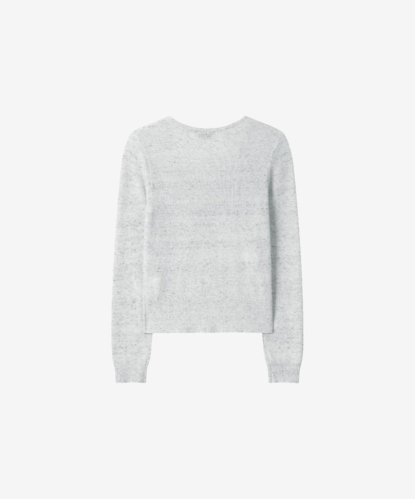 BASIKA Layered Slit Knit (Gray)