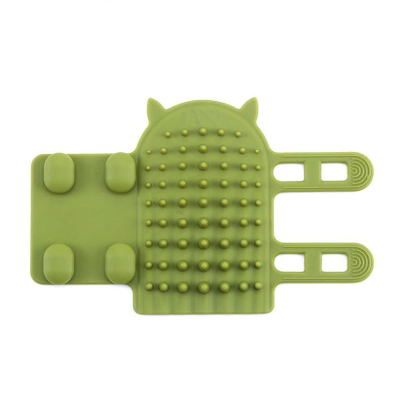 Cat Tickle Massage Comb Pet Cat Hair Removal Comb Scratching Rubbing Brush Pet Hair Comb Cat Groomer