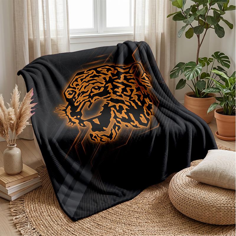 Hull FC Flannel Fleece Blanket Cozy Warm Throw Blanket For Couch Bed Travel All Season Use