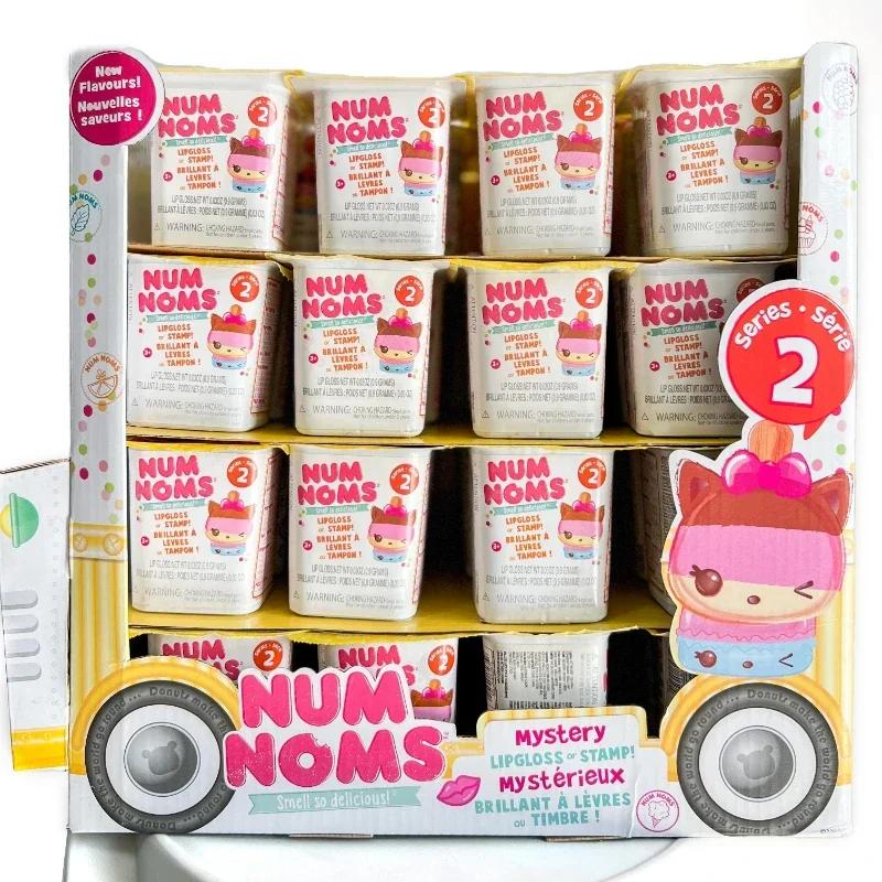 NumNom Fragrant Baby Bottle Smoothie Yogurt Cups Capsule Toy Perfume Nail Polish Shower Gel Powder Surprise Toys