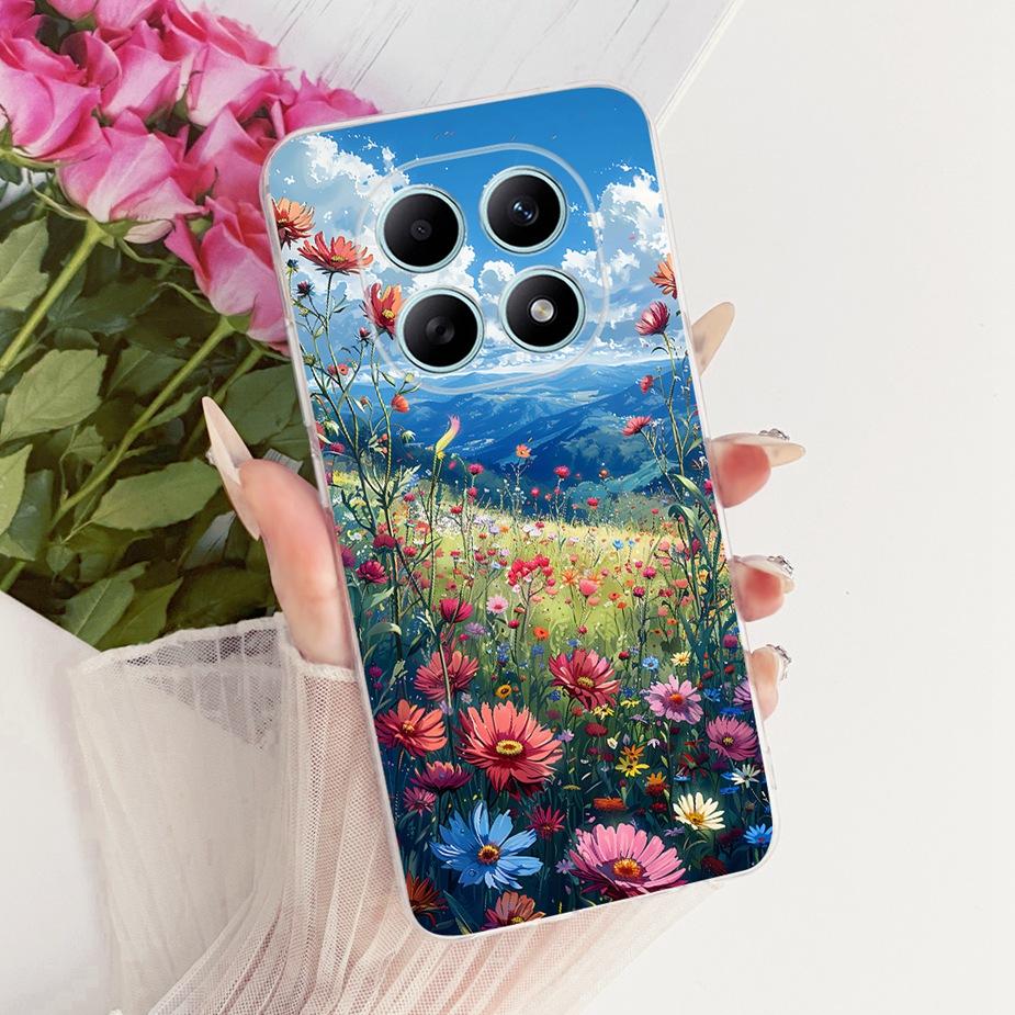 Для Xiaomi Redmi Note 15 Pro 4G Чехол Милый Кот Модный Расписной Чехол Мягкий Силиконовый Чехол Для Redmi Note 15 Pro Plus Note15 5G Сумки