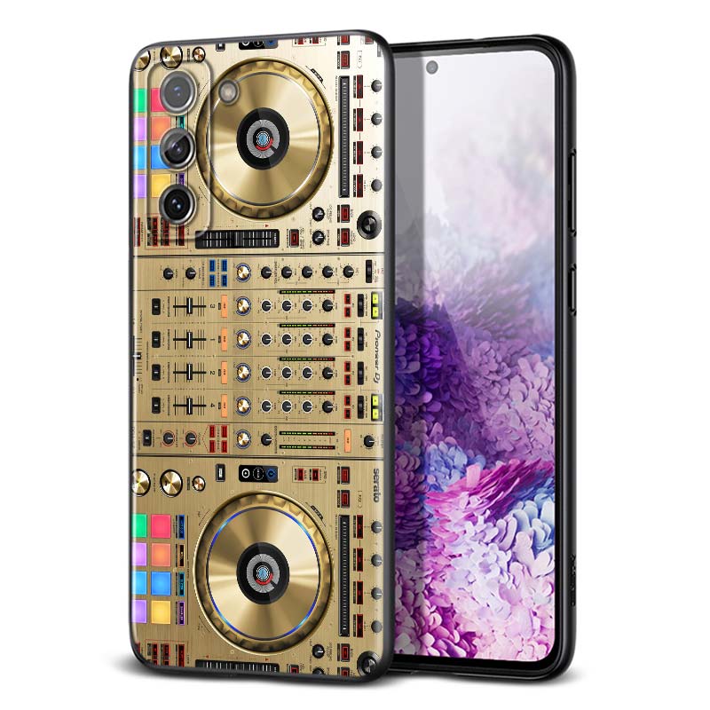 Черный чехол для телефона DJ Music Retro для Samsung Galaxy S21 Ultra Plus Note 20 10 9 8 S10 S9 S8 S7 S6 Edge Plus