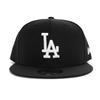 NEWERA 9FIFTY MLB BASIC SNAP 950 LOSDOD OTC Los Angeles Dodgers Регулируемая [New Era] Кепка, (ЧЕРНО-БЕЛЫЙ(11591046)) [Использовал]