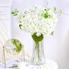 2PCS Hydrangea Artificial Flowers, Real Touch Flowers; Faux Hydrangea Flowers, Latex Real Touch Hydrangea, Fake Flowers